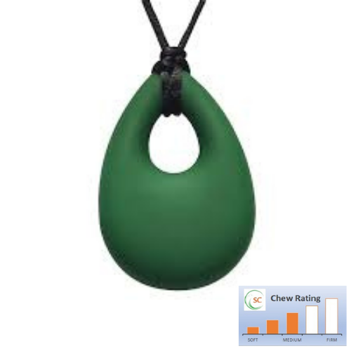 Chewable Teardrop - Sensory Corner, #Style_Greenstone