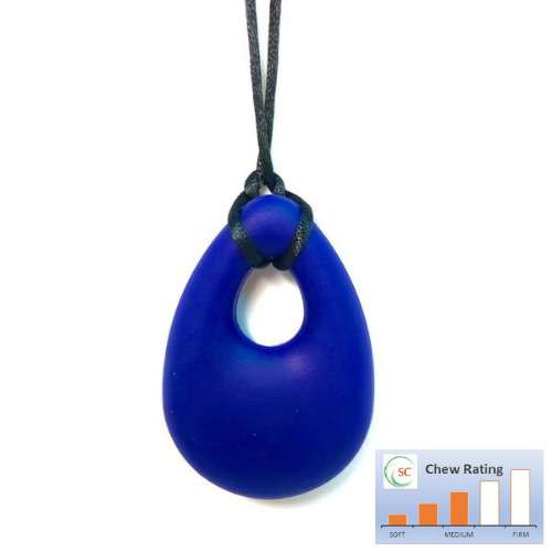 Chewable Teardrop - Sensory Corner, #Style_navy