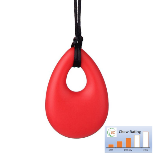 Chewable Teardrop - Sensory Corner, #Style_Red